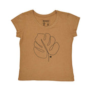 Recotton Women's T-shirt - Leaf Backside