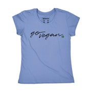 Organic Cotton Women's T-shirt - Go Vegan