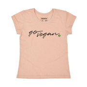 Recycled Polyester + Linen Women's T-shirt - Go Vegan