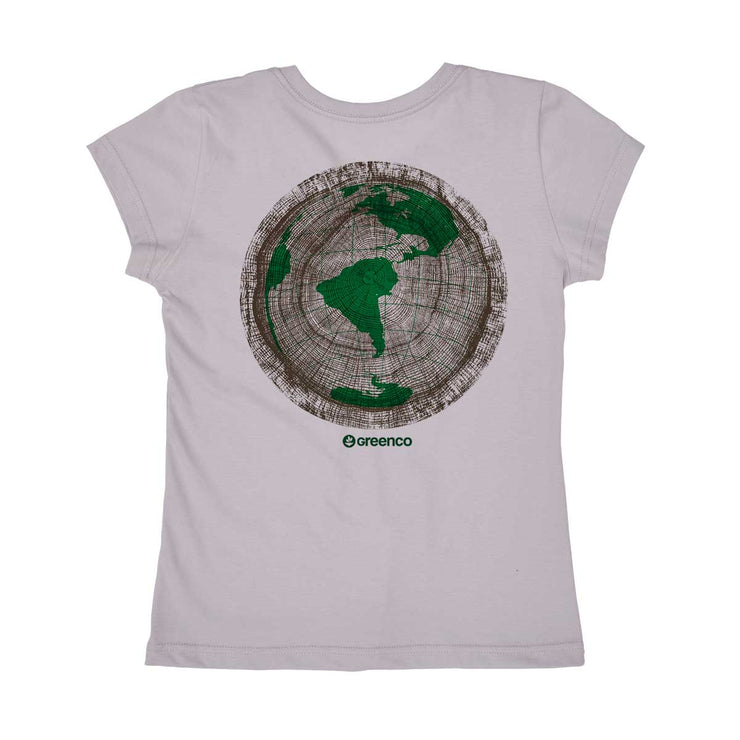 Organic Cotton Women's T-shirt - Green Wood World
