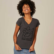 Women's V-neck T-shirt - Grand Canyon