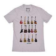 Organic Cotton Men's T-shirt - Guitar Types