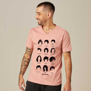 Men's V-neck T-shirt - Rockstar Haircuts