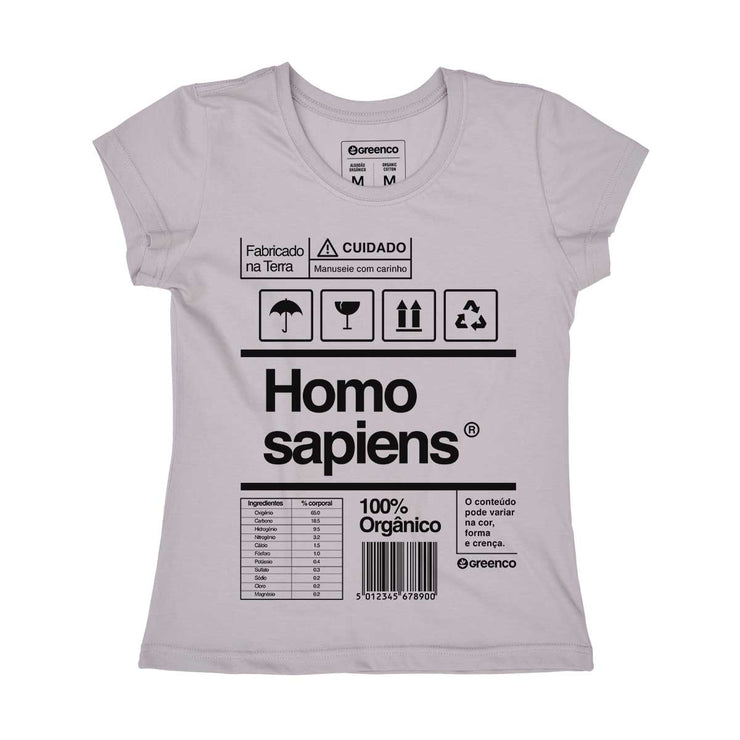 Organic Cotton Women's T-shirt - Homo Sapiens