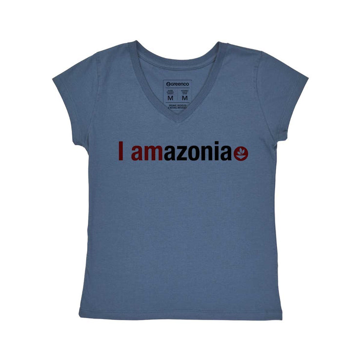 Women's V-neck T-shirt - I Amazonia
