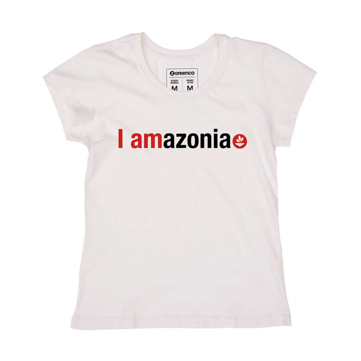 Organic Cotton Women's T-shirt - I Amazonia