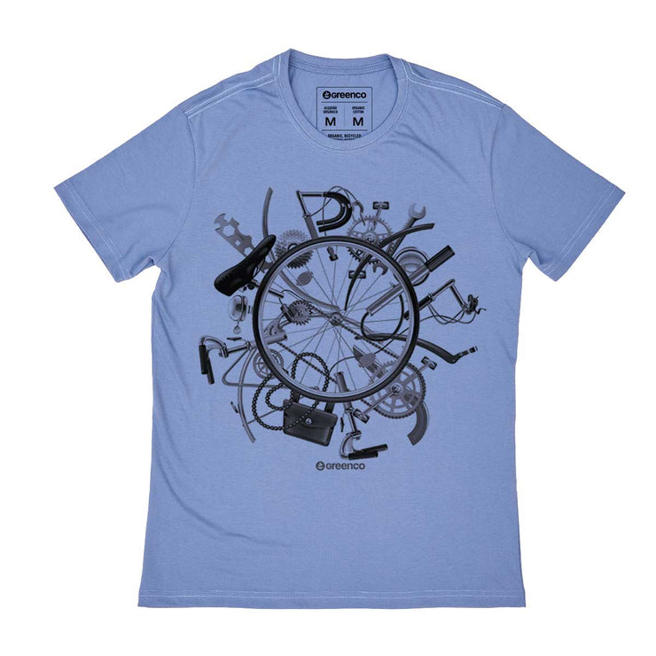 Organic Cotton Men's T-shirt - I Love Bike