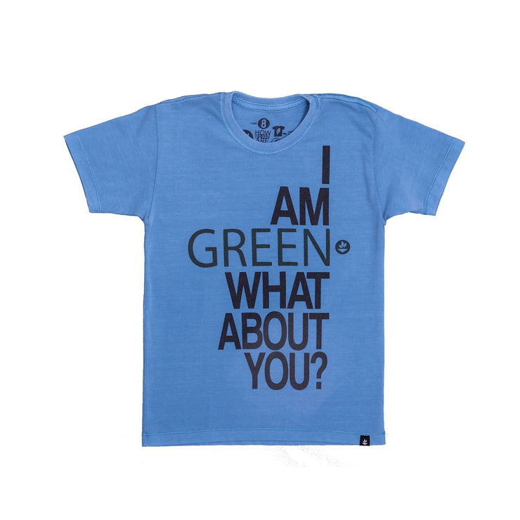 Kids' T-Shirt - I Am Green