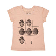 Recycled Polyester + Linen Women's T-shirt - Reason Tic-Tac-Toe