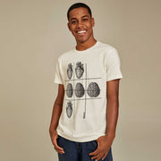 Organic Cotton Men's T-shirt - Reason Tic-Tac-Toe