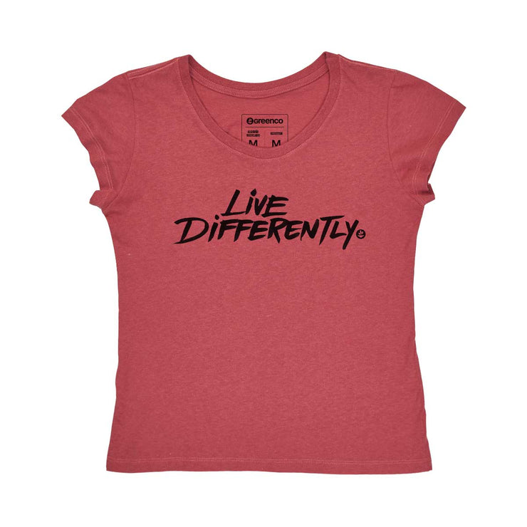 Recotton Women's T-shirt - Live Differently