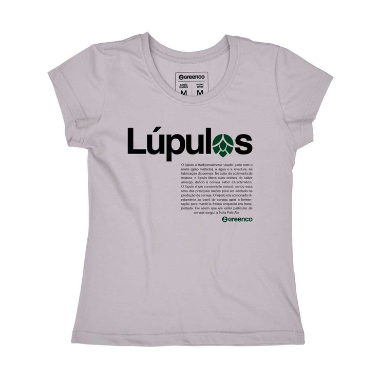 Organic Cotton Women's T-shirt - Lúpulos