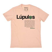 Recycled Polyester + Linen Men's T-shirt - Lúpulos