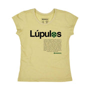 Recycled Polyester + Linen Women's T-shirt - Lúpulos