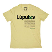Recycled Polyester + Linen Men's T-shirt - Lúpulos