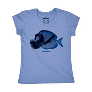 Organic Cotton Women's T-shirt - Mask Fish