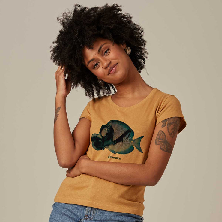 Recotton Women's T-shirt - Mask Fish