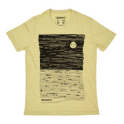 Recycled Polyester + Linen Men's T-shirt - Moon Eyes
