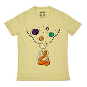 Recycled Polyester + Linen Men's T-shirt - Quiet Please