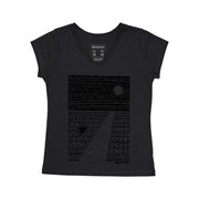 Women's V-neck T-shirt - Ocean Moon