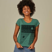 Recotton Women's T-shirt - Ocean Moon