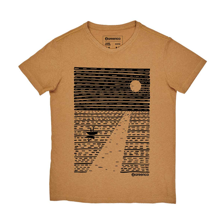 Recotton Men's T-shirt - Ocean Moon