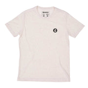 Recycled Polyester + Linen Men's T-shirt - Rose Orquid Backside
