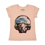 Recycled Polyester + Linen Women's T-shirt - Pilot