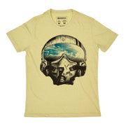 Recycled Polyester + Linen Men's T-shirt - Pilot