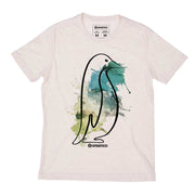 Recycled Polyester + Linen Men's T-shirt - Pinguim