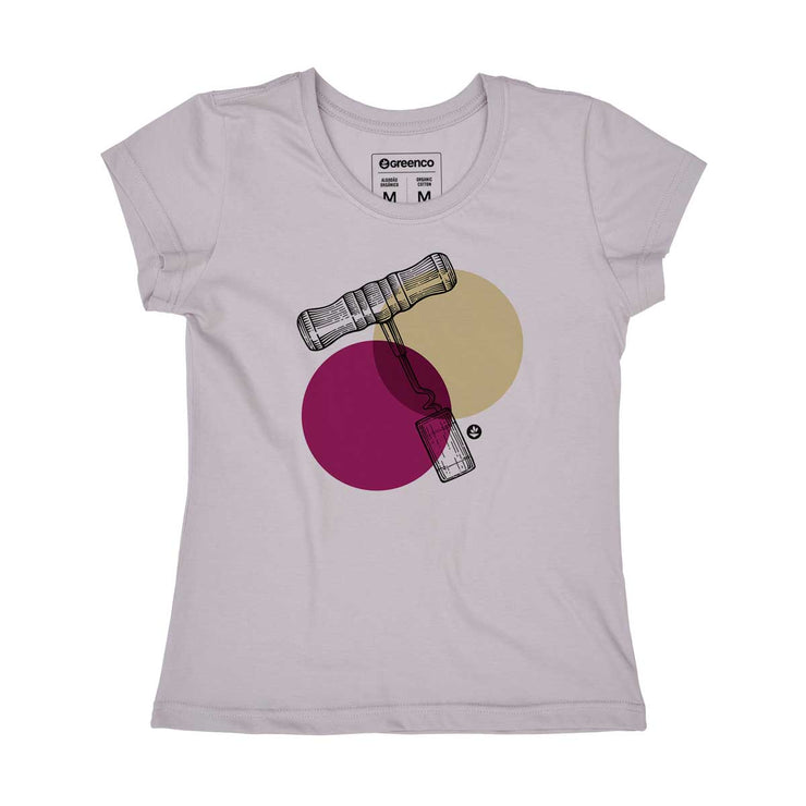 Organic Cotton Women's T-shirt - Corkscrew
