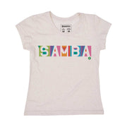Recycled Polyester + Linen Women's T-shirt - Samba