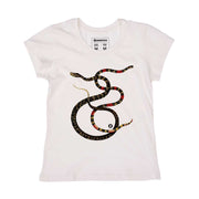 Organic Cotton Women's T-shirt - Snakes