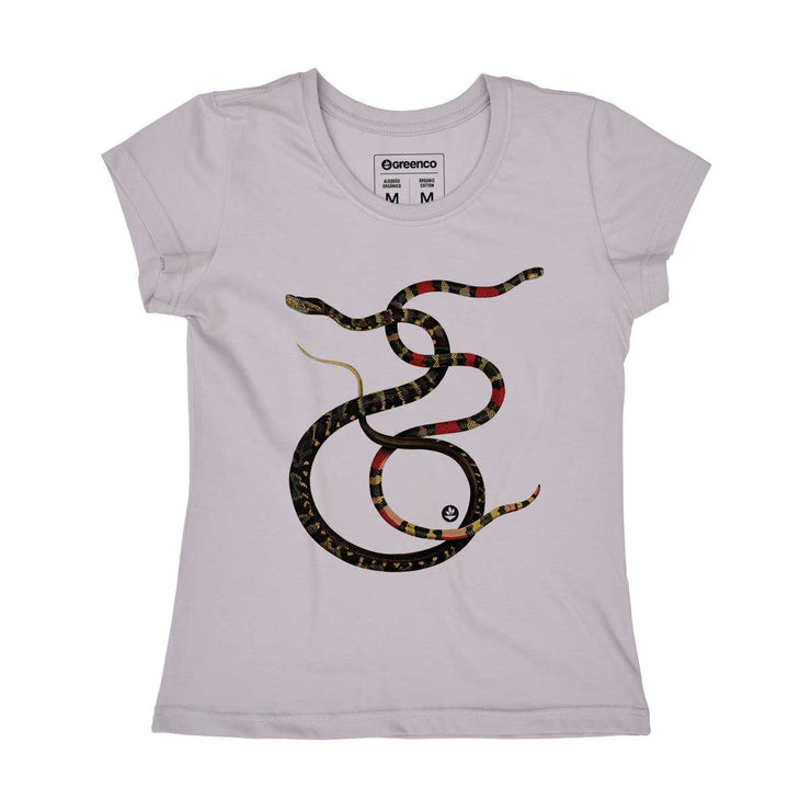 Organic Cotton Women's T-shirt - Snakes