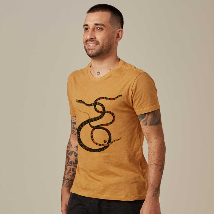 Recotton Men's T-shirt - Snakes