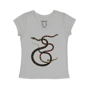 Women's V-neck T-shirt - Snakes