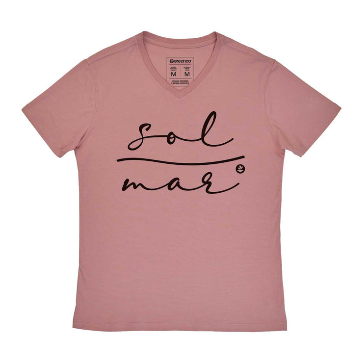Men's V-neck T-shirt - Sol e Mar