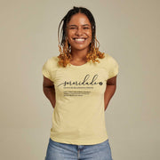 Recycled Polyester + Linen Women's T-shirt - Sororidade