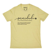 Recycled Polyester + Linen Men's T-shirt - Sororidade
