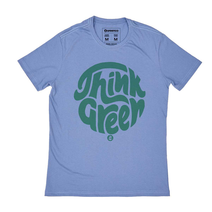 Organic Cotton Men's T-shirt - Think Green
