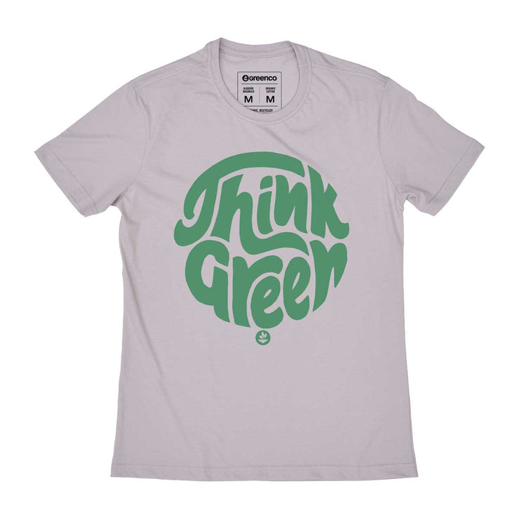 Organic Cotton Men's T-shirt - Think Green