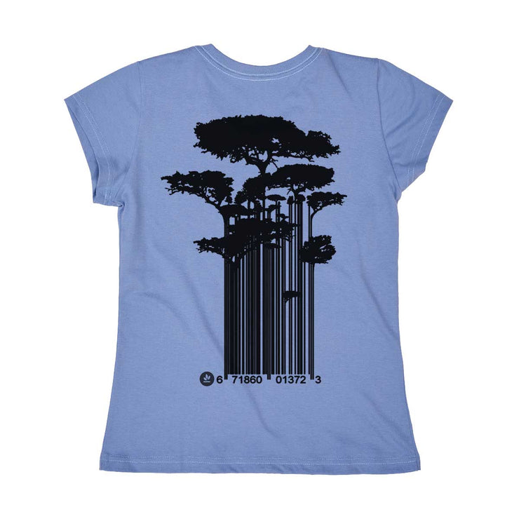 Organic Cotton Women's T-shirt - Tree Code