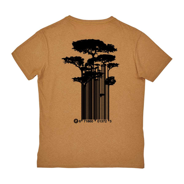 Recotton Men's T-shirt - Tree Code