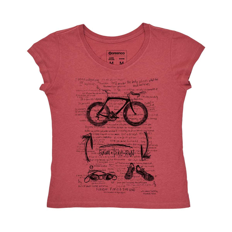 Recotton Women's T-shirt - Triathlon
