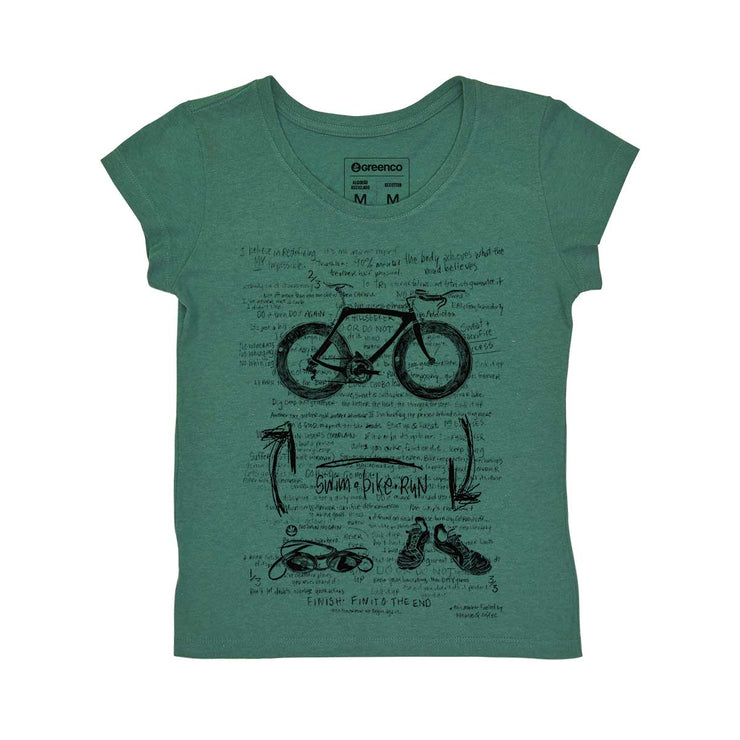 Recotton Women's T-shirt - Triathlon