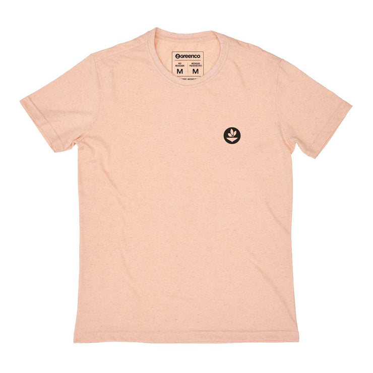 Recycled Polyester + Linen Men's T-shirt - Unalome
