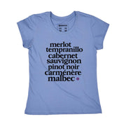 Organic Cotton Women's T-shirt - Grapes