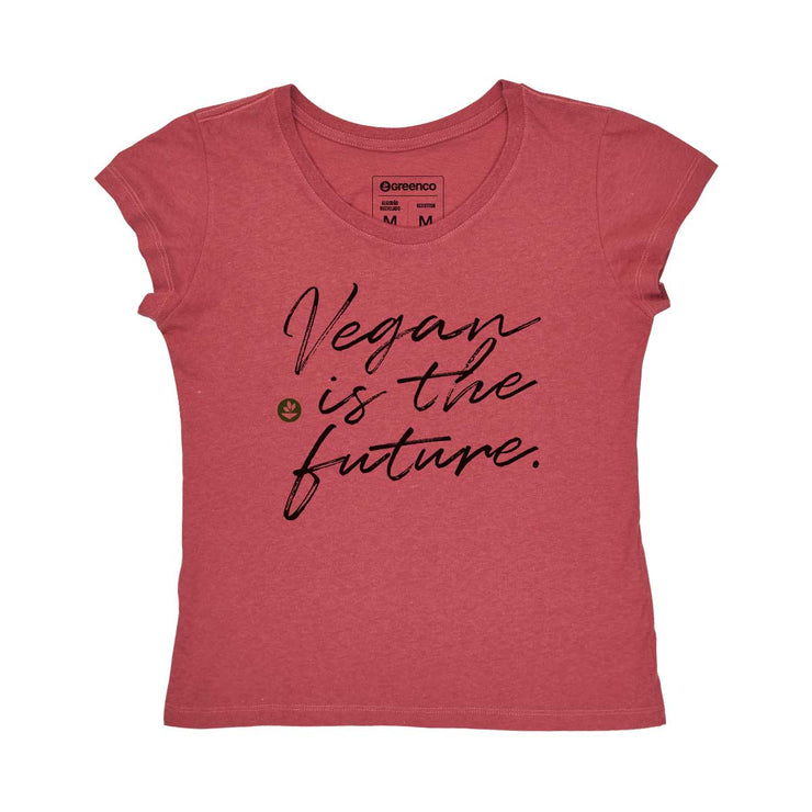 Recotton Women's T-shirt - Vegan Is The Future