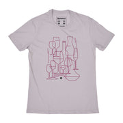 ganic Cotton Men's T-shirt - Graphic Wine