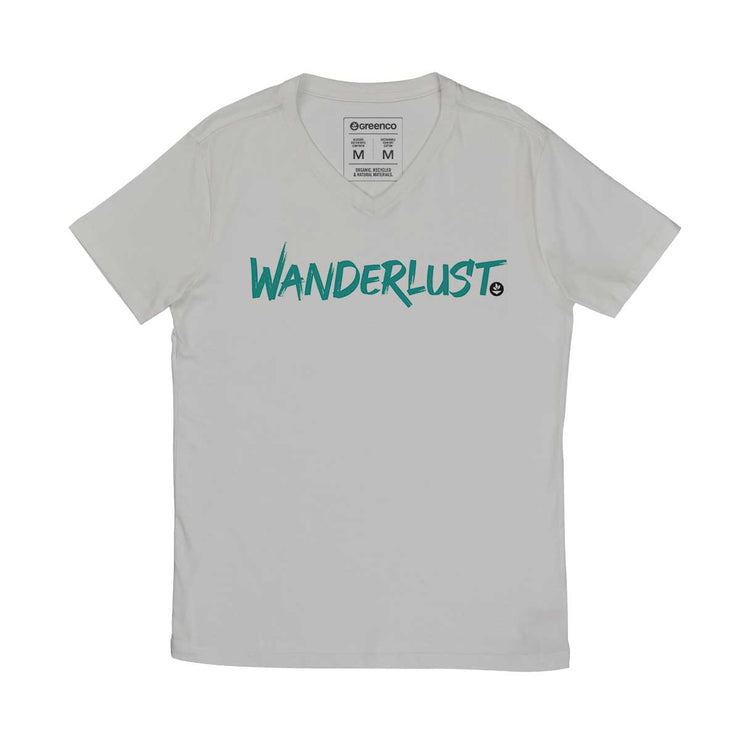 Men's V-neck T-shirt - Wanderlust Brush